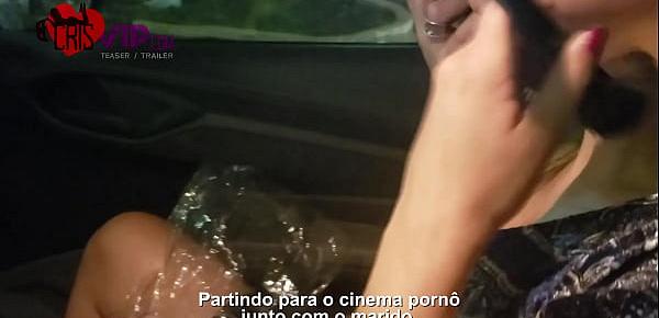  Cristina Almeida curtindo com desconhecidos no cinema porno grávida - Kratos Parte 34